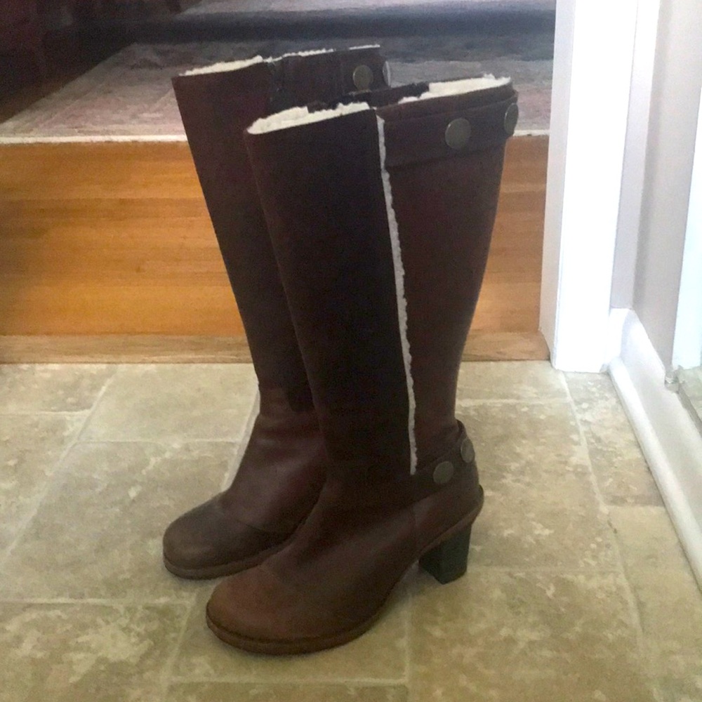 Leather Timberland Boots